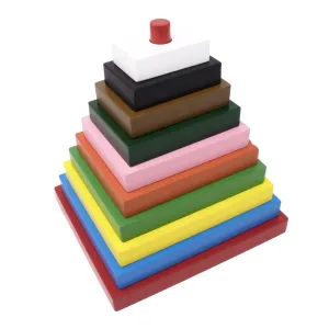 Rainbow Stacker Rectangle (10 Pcs)