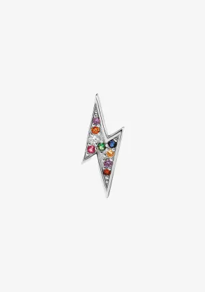 Ray Multicolor Piercing Silver