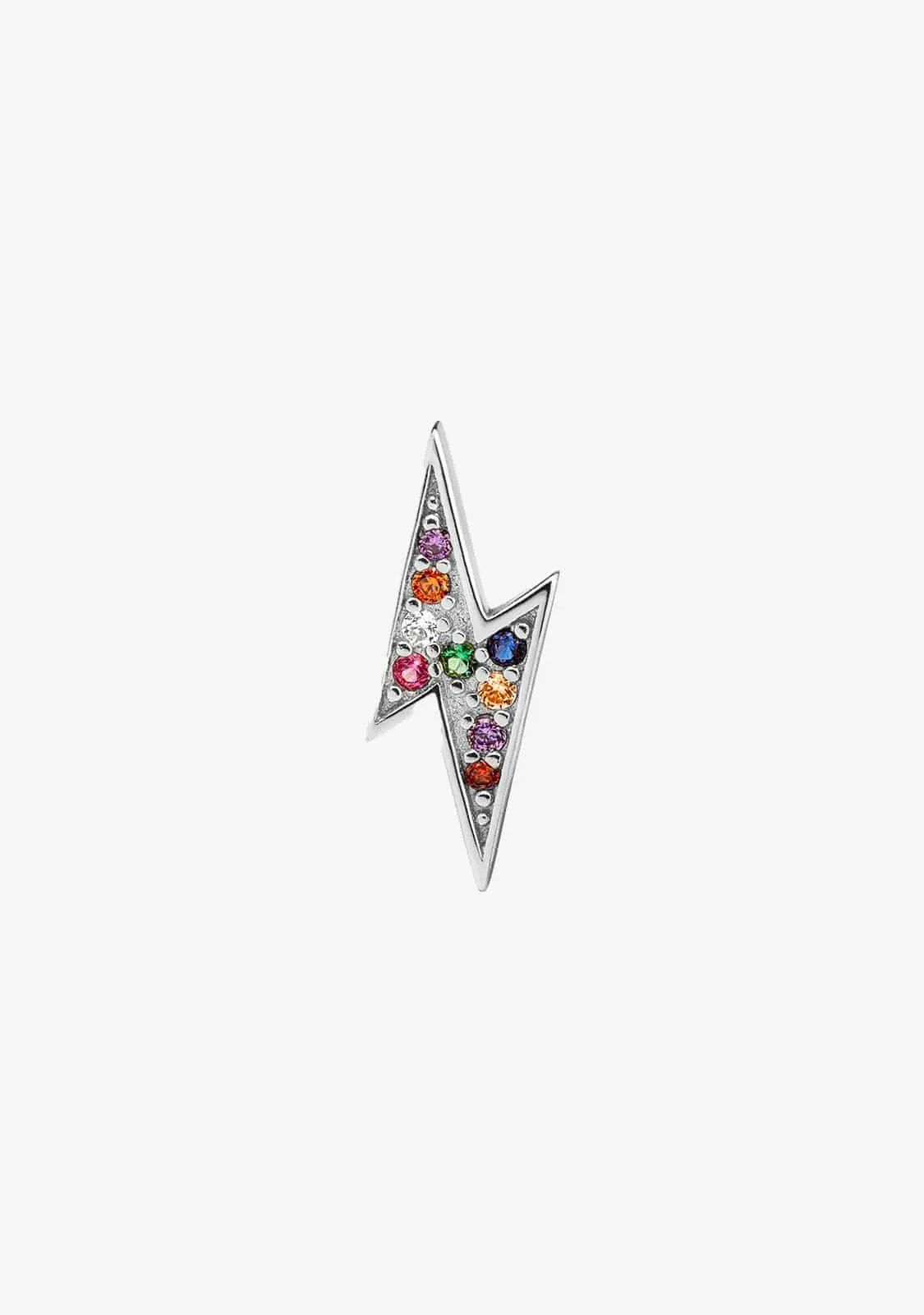 Ray Multicolor Piercing Silver