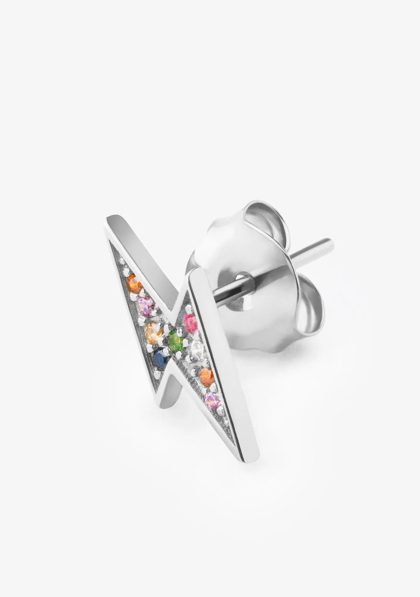 Ray Multicolor Piercing Silver