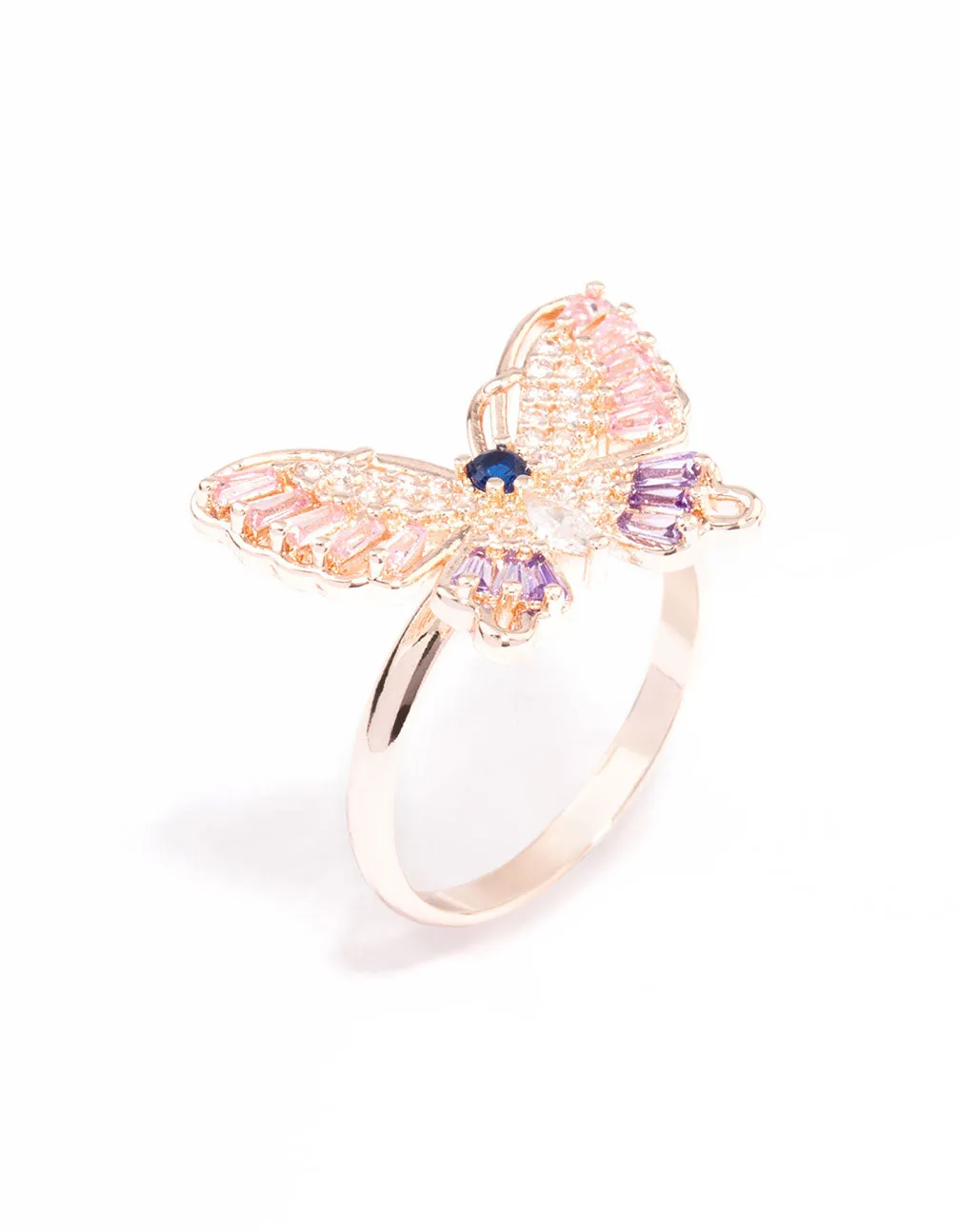 Rose Gold Cute Butterly Ring