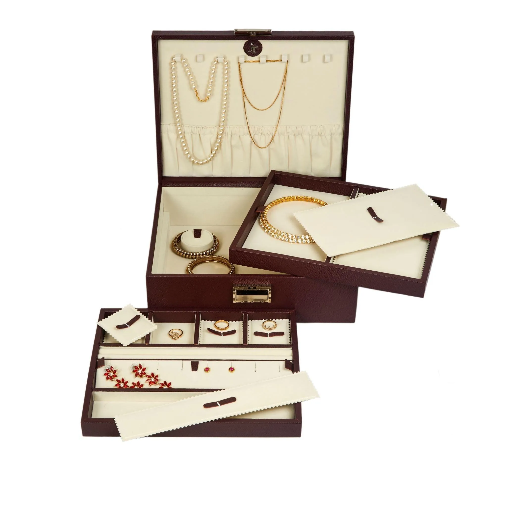 Royce Double Tray Jewellery Box