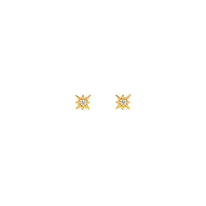 Starburst Studs | 10k Gold