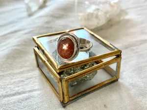 Sunstone Brea Ring - Small Oval (US 8 & 9)