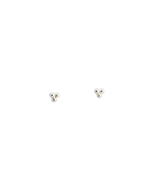 THREE DOT STUDS (STERLING SILVER)