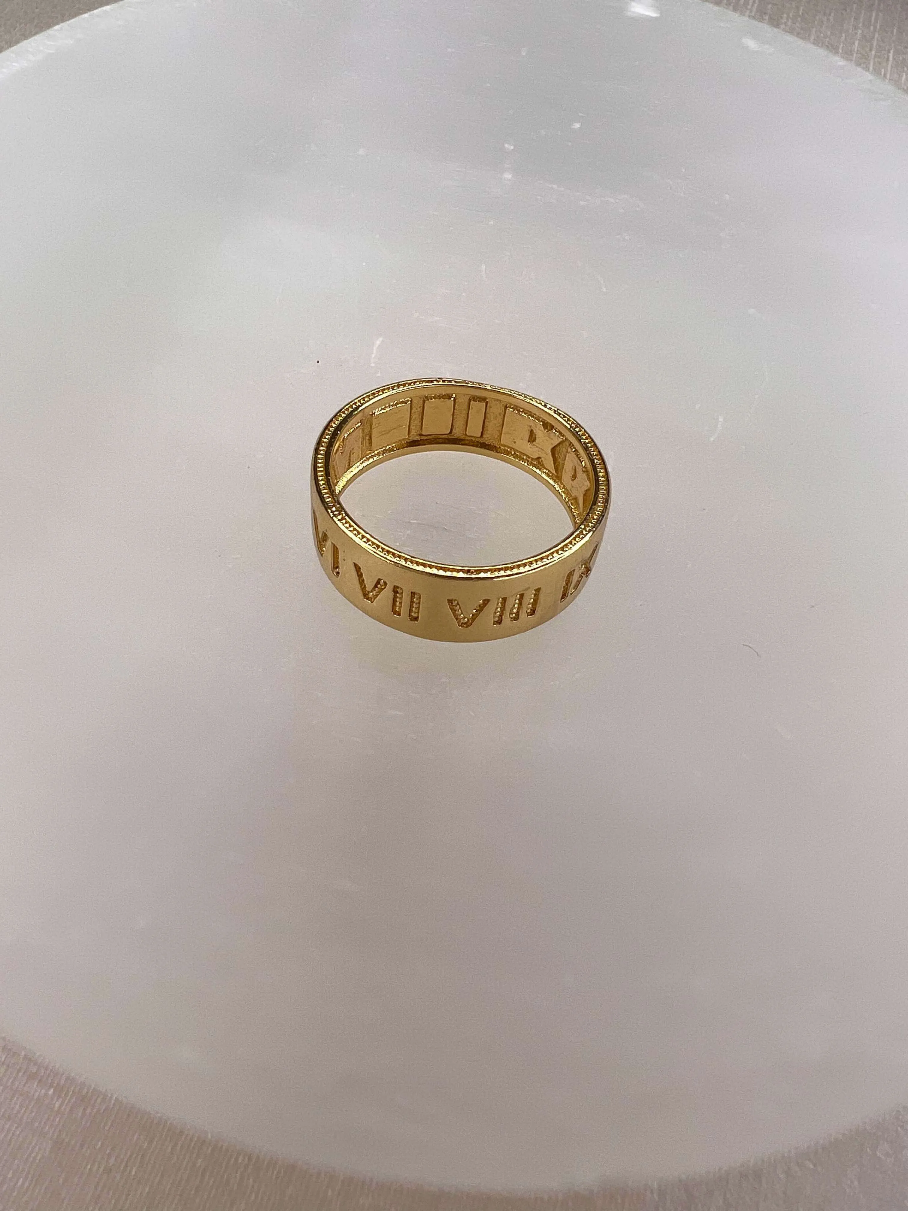 Velani Roman Numeral Ring