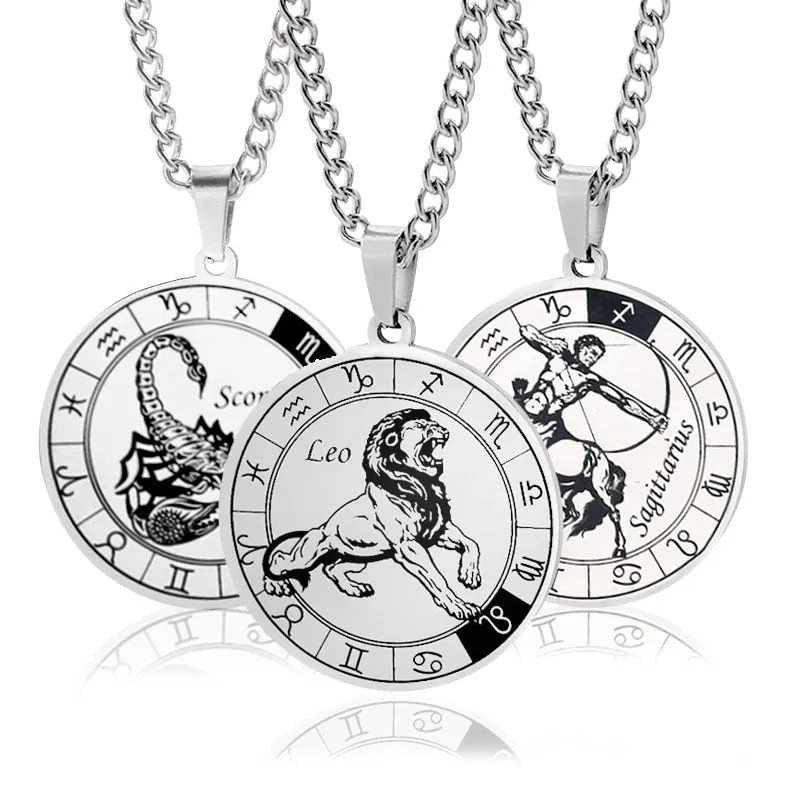 Zodiac Silver Necklace