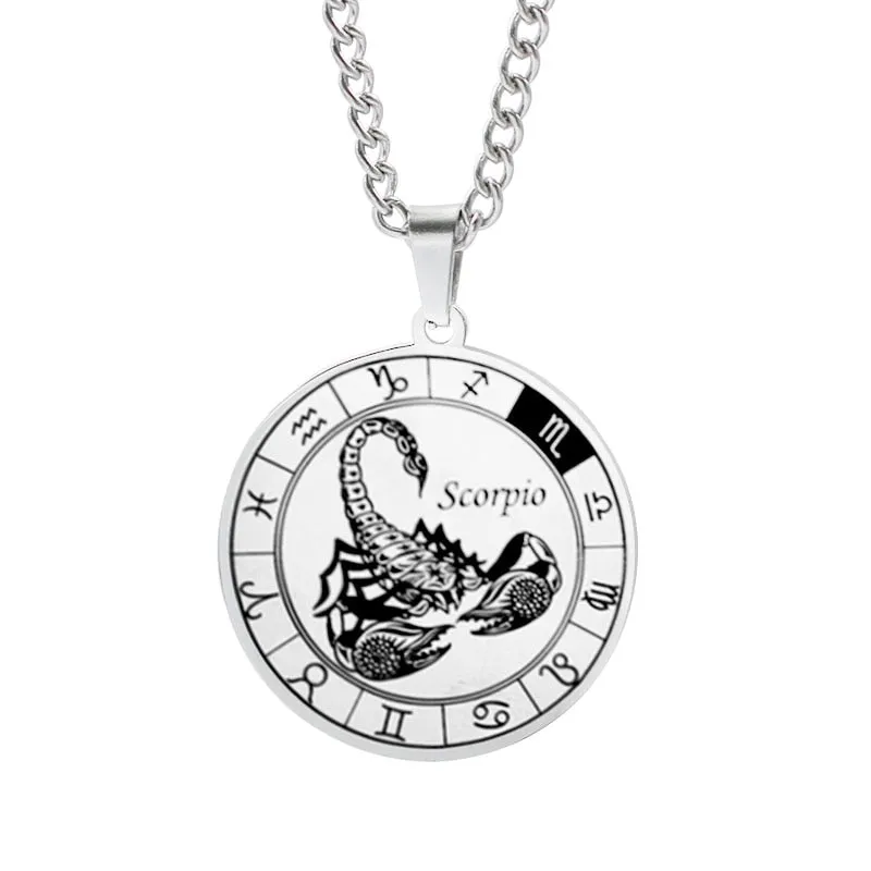 Zodiac Silver Necklace